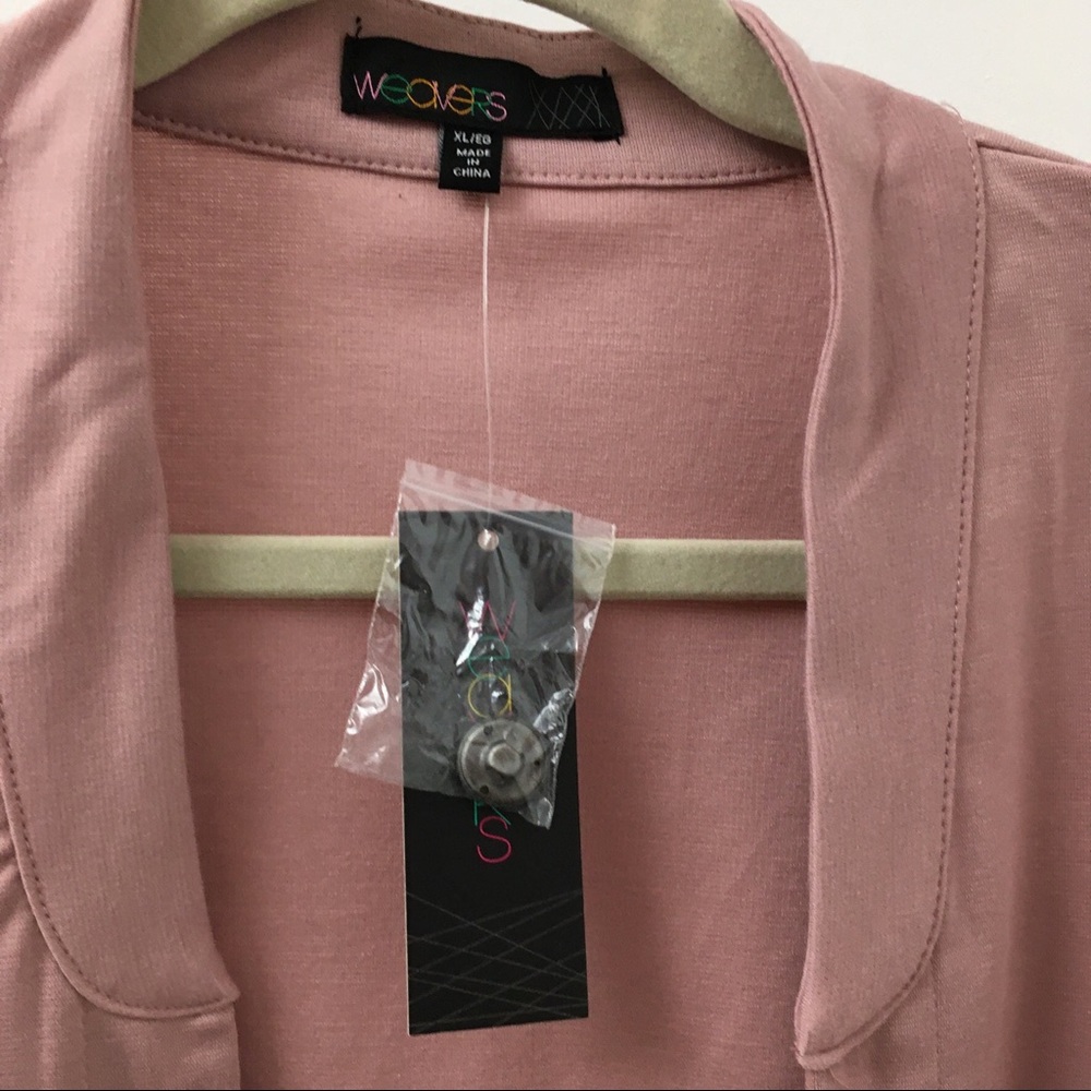 Weavers Light Knit Ruffled Jacket - Picture 2 of 4